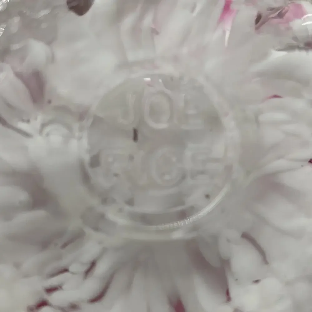 Vtg Joe Rice Perfume Bottle Cranberry Trumpet Flower Bullicanti - Picture 12 of 12
